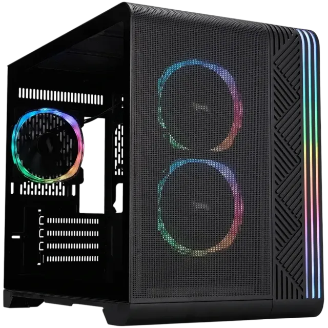Компьютерный корпус 1STPLAYER VT6 ARGB Black (VT6-BK-3FS7) купить! 