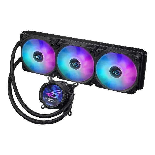 Система водяного охлаждения ASUS ROG STRIX LC III 360 ARGB LCD (90RC00W1-M0UAY0) купить! 