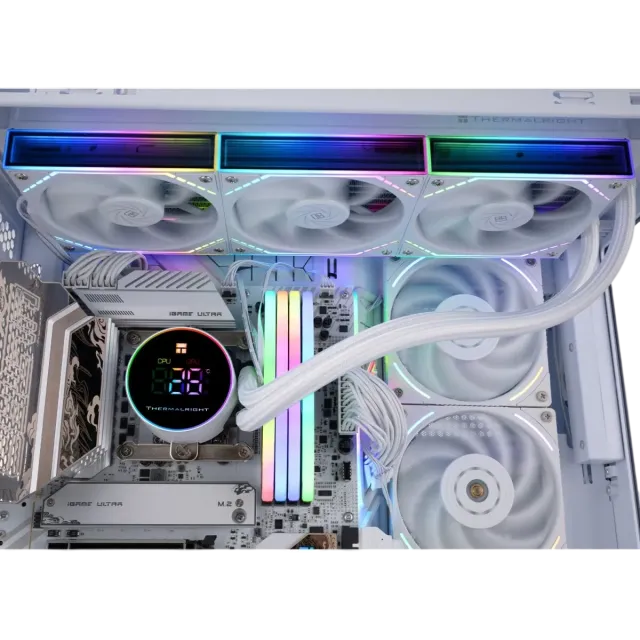 Система водяного охлаждения Thermalright Frozen Magic 360 Digital ARGB V2 White (TRFM360DAWV2) купить! 