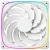 Комплект вентиляторов для корпуса Geometric Future Squama 2503RW-14 Reverse ARGB White (1F2503R314100) купить! 