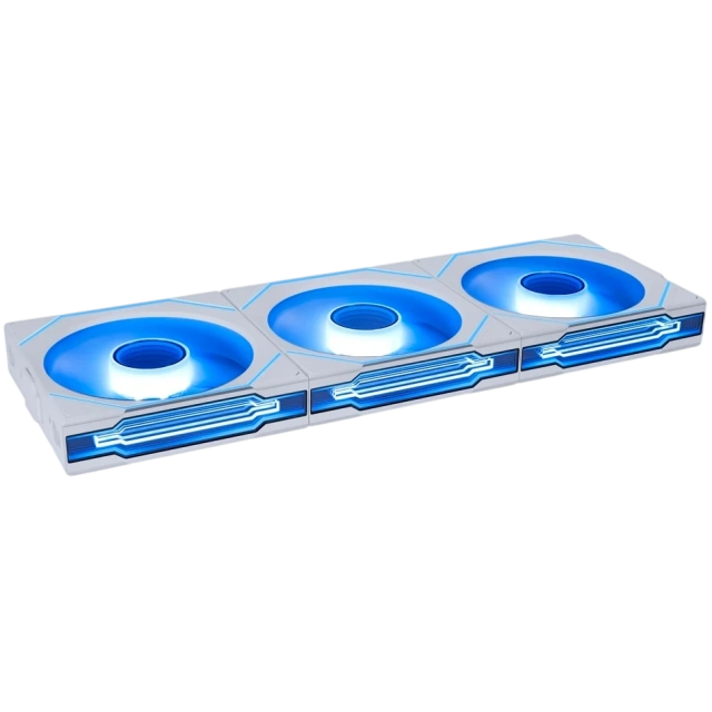 Комплект вентиляторов для корпуса Lian Li UNI FAN SL-INF WIRELESS 120 Reverse Blade 12RSLIN1W3W ARGB White (G99.12RSLIN1W3W.R0) купить! 