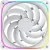 Вентилятор для корпуса Geometric Future Squama 2503W-14 Single Pack ARGB White (1F2503W114000) купить! 