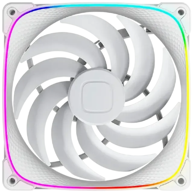 Вентилятор для корпуса Geometric Future Squama 2503W-14 Single Pack ARGB White (1F2503W114000) купить! 
