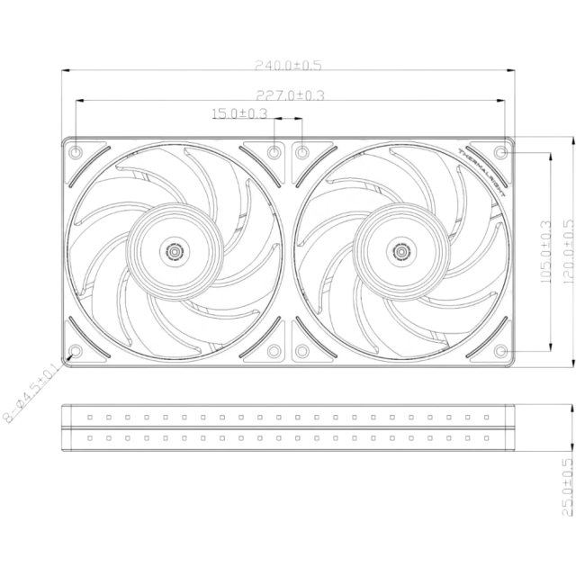 Комплект вентиляторов для корпуса Thermalright TL-UB24 ARGB Black (TRTLUB24) купить! 