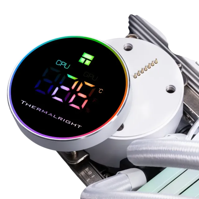 Система водяного охлаждения Thermalright Frozen Magic 360 Digital ARGB V2 White (TRFM360DAWV2) купить! 