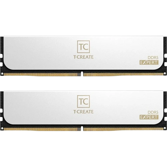 Оперативная память DDR5 32 Gb 7200 MHz Team Group T-CREATE Expert White (CTCWD532G7200HC34ADC01) купить! 