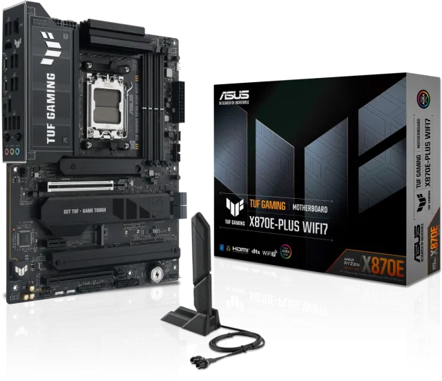 Материнская плата ASUS TUF GAMING X870E-PLUS WIFI7 (90MB1M70-M0EAY0) купить! 