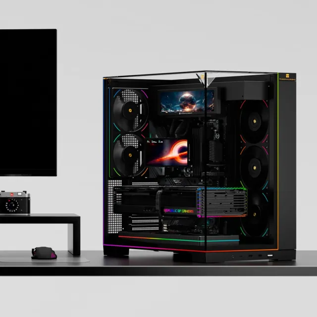 Система жидкостного охлаждения для процессора Thermalright Levita Vision 360 UB ARGB Black (TRLV360UBAB) купить! 