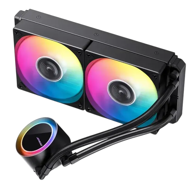 Система водяного охлаждения JONSBO TG-240 ARGB Black PWM купить! 