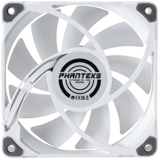Вентилятор для корпуса Phanteks M25 DRGB PWM White PH-F120M25_DRGB_PWM_WT01_RU купить! 