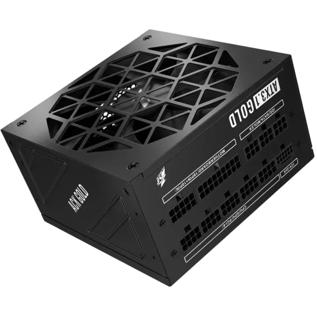 Блок питания 1STPLAYER 750W ACK GOLD Black (HA-750BA2-BK) 16 Pin (PCIe 5.0 Connector Cable Details) купить! 