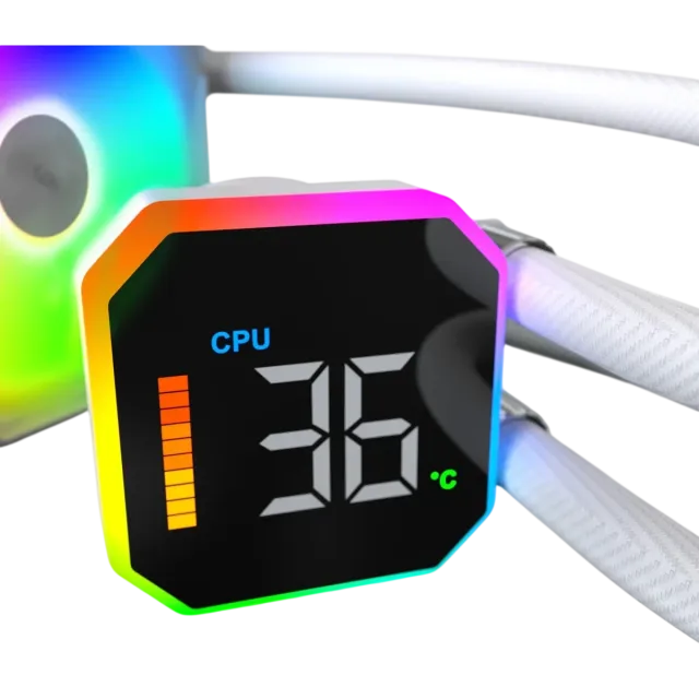 Система водяного охлаждения Montech HYPERFLOW DIGITAL 360 (W) White купить! 