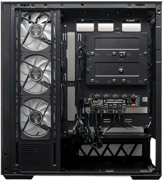 Компьютерный корпус XASTRA Q700 7ARGB-FS-C10-UC Black (Q700-7FS12A-C10-UC) купить! 