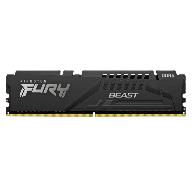 Оперативная память DDR5 16 ГБ 5200 МГц Kingston FURY Beast Black (KF552C40BB-16) модулей 1 шт. купить! 