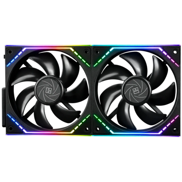 Комплект вентиляторов для корпуса Thermalright TL-M12Q X2 ARGB Black (TRTLM12QX2.2P) купить! 