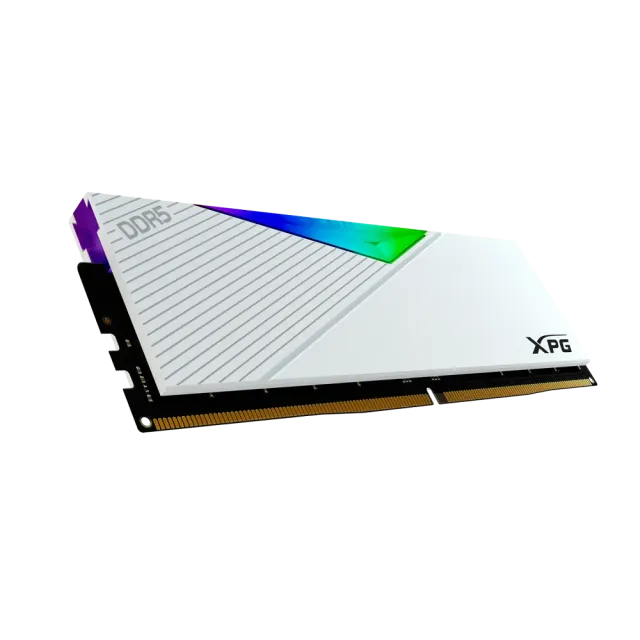 Оперативная память DDR5 32 ГБ 6400 МГц ADATA XPG LANCER RGB White (AX5U6400C3216G-DCLARWH) модулей 2 шт. купить! 