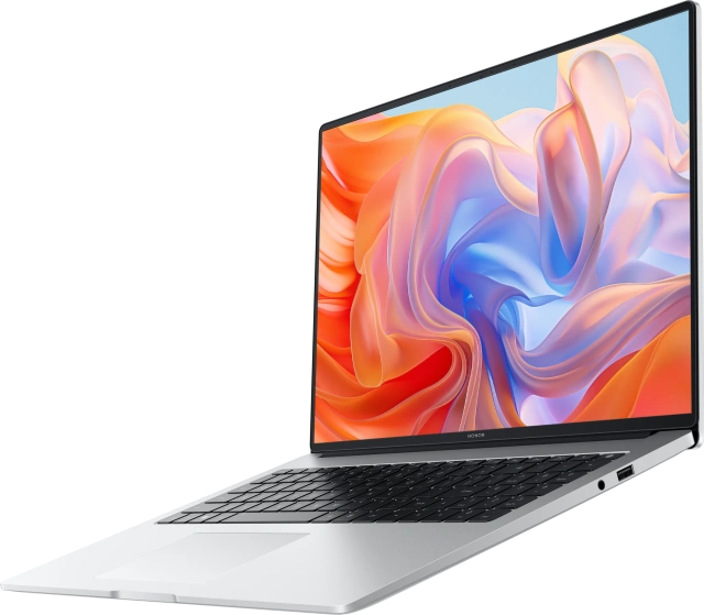 Ноутбук HONOR MagicBook X16 (AMD Ryzen 7 7735HS/16.1" 1920x1080/16Gb/512Gb SSD/AMD Radeon 680M/Win 11 Home) Серебристый - фото