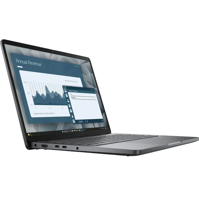 Ноутбук Dell Pro 14 PC14255 (AMD Ryzen 5 220/14" 1920x1200/8Gb/256Gb SSD/AMD Radeon 740M/Win 11 Pro) Black - фото