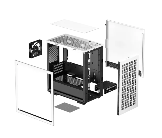 Компьютерный корпус Deepcool CH370 WH (R-CH370-WHNAM1-G-1) White купить! 