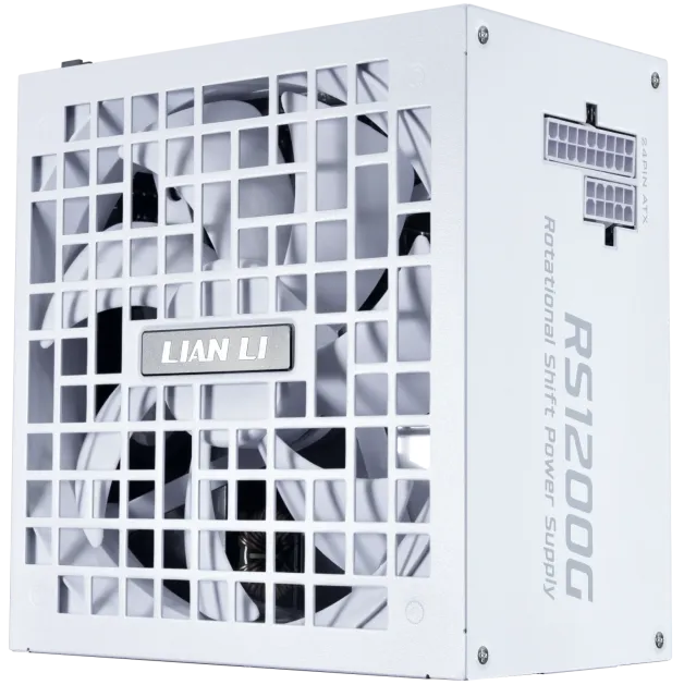 Блок питания Lian Li 1200W RS1200G USB HUB White (G9P.RS1200G.WH00.RU) 16 Pin (PCIe 5.1 Connector Cable Details) купить! 