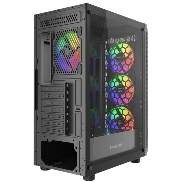 Компьютерный корпус Powercase Mistral EA22 TG FRGB Black (CMAEA22-L4) купить! 