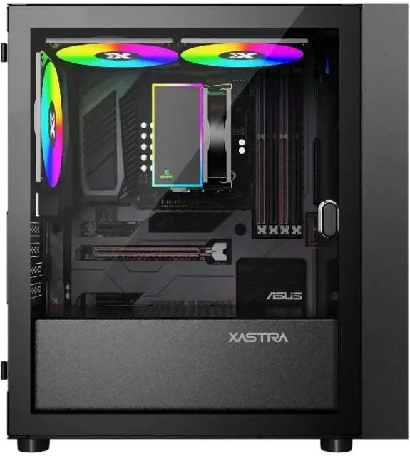 Компьютерный корпус XASTRA A305M 3ARGB Black (A305M-2FC14A-1FC12A-D) купить! 
