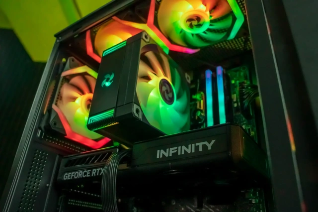 Игровой компьютер 995431 (Core i5-14400 2.5 ГГц/Intel B760/16 ГБ DDR4 3.2 ГГц/1024 ГБSSD /RTX 5060 Ti 8 ГБ/Wi-Fi/650W/4FAN Goldrim Black wFans) - купить по выгодной цене!