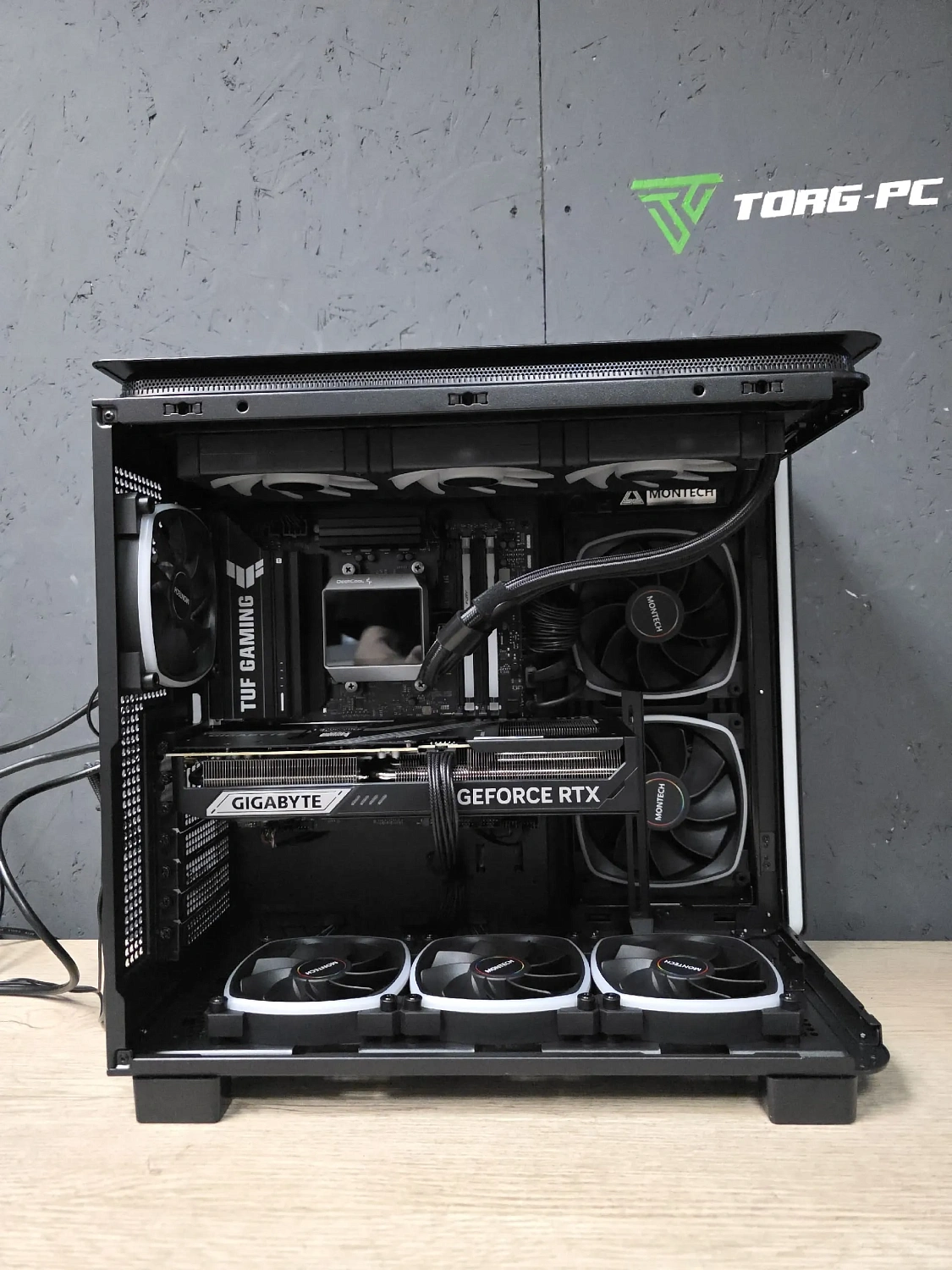 Игровой компьютер 992946 (Ryzen 7 9800X3D 4.7 ГГц/AMD X870/32 ГБ DDR5 6.0 ГГц/1024 ГБ SSD/RTX 5060 Ti 16 ГБ/Wi-Fi/850W/Cougar FV270 RGB Черный)