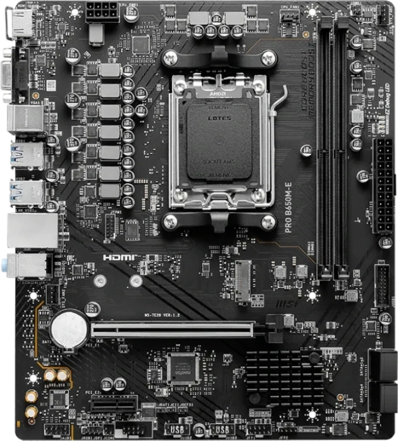 Материнская плата MSI PRO B650M-E купить! 
