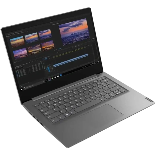 Ноутбук Lenovo V14-IIL (Core i7 1065G1 1.3Ghz/14" FHD/8Gb/256Gb SSD/Intel UHD Graphics/Wi-Fi/Bluetooth/Win 10 Pro) Grey - фото