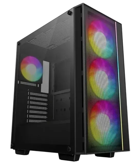 Компьютерный корпус Deepcool MATREXX 55 MESH V4 RGB Black (R-MATREXX55-BKAGA4-G-4) купить! 