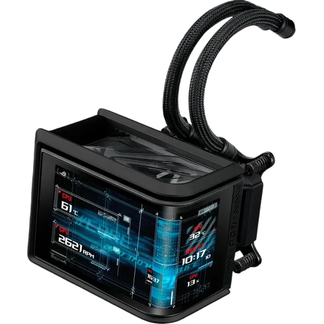 Система жидкостного охлаждения для процессора ASUS ROG RYUO IV SLC 360 ARGB Black (90RC0151-B0EAY0) купить! 
