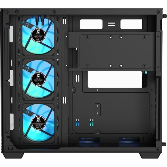 Компьютерный корпус XASTRA QW500 7ARGB-C10-UC Black (QW500-7FM12A-C10-UC) купить! 