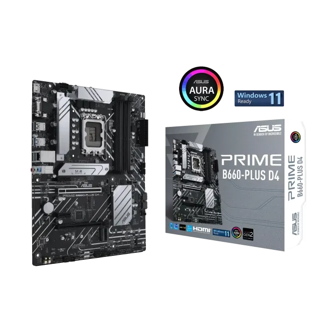 Материнская плата ASUS PRIME B660-PLUS D4 (90MB18X0-M1EAY0) купить! 
