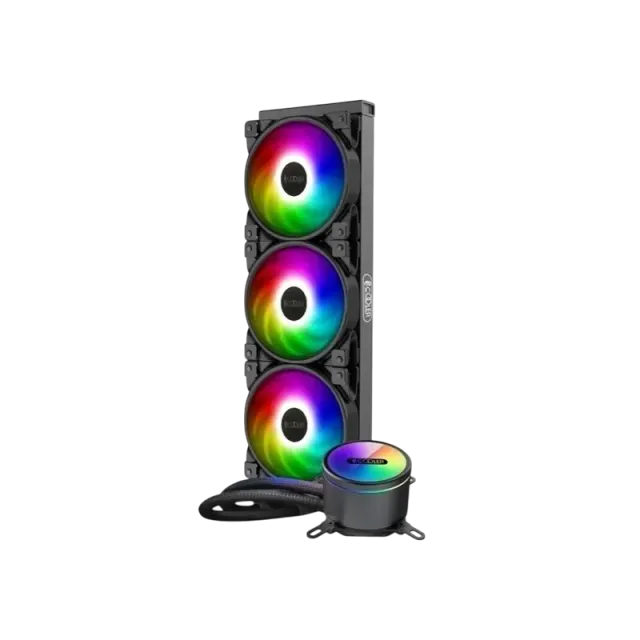 Система водяного охлаждения PCCooler GI-CX360 ARGB купить! 