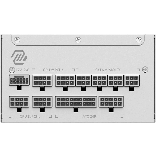 Блок питания MSI 1000W MAG A1000GL PCIE5 White (306-7ZP9B51-CE0) 16 Pin (PCIe 5.1 Connector Cable Details) купить! 