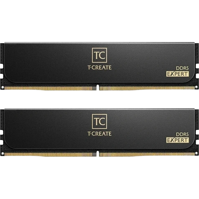 Оперативная память DDR5 32 Gb 7200 MHz Team Group T-CREATE Expert Black (CTCED532G7200HC34ADC01) купить! 