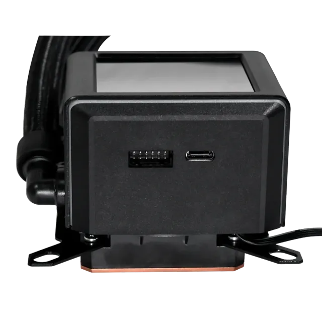 Система водяного охлаждения Lian Li GA II LCD SL-INF 360 ARGB Black (GA2ALCD36INB) (G89.GA2ALCD36INB.R0) купить! 