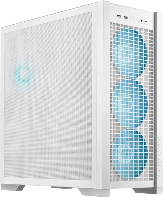 Компьютерный корпус ASUS TUF GAMING GT302 TG ARGB White (90DC00I3-B19000) купить! 