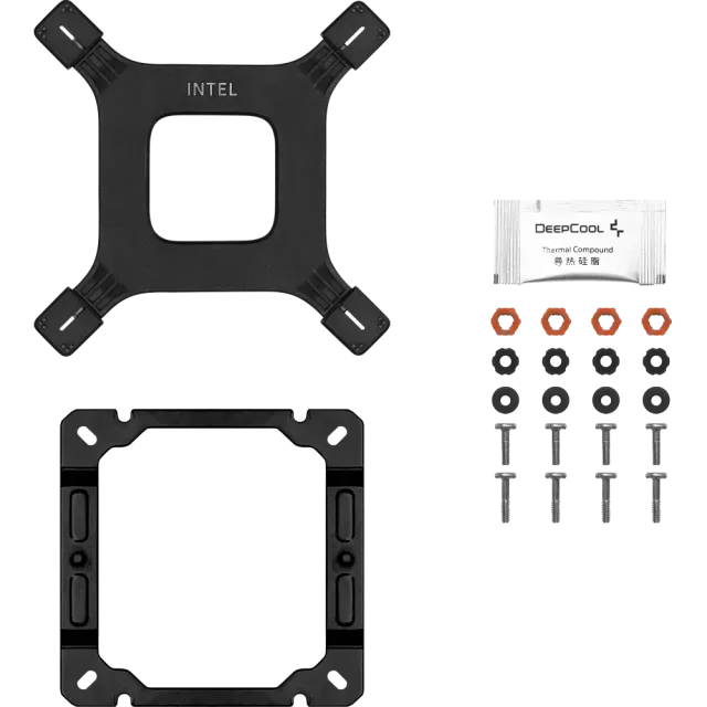 Кулер для процессора Deepcool AG400 DIGITAL BK ARGB Black купить! 
