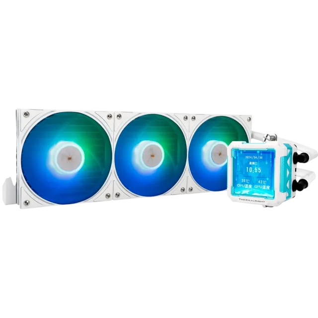 Система жидкостного охлаждения для процессора Thermalright Frozen Warframe Pro 360 ARGB White (TRFWP360AW) купить! 