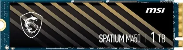 Твердотельный накопитель MSI 1000 Gb SPATIUM M450 S78-440L0M0-P83 купить! 