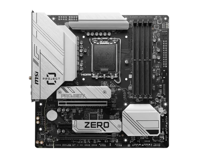 Материнская плата MSI B760M PROJECT ZERO купить! 