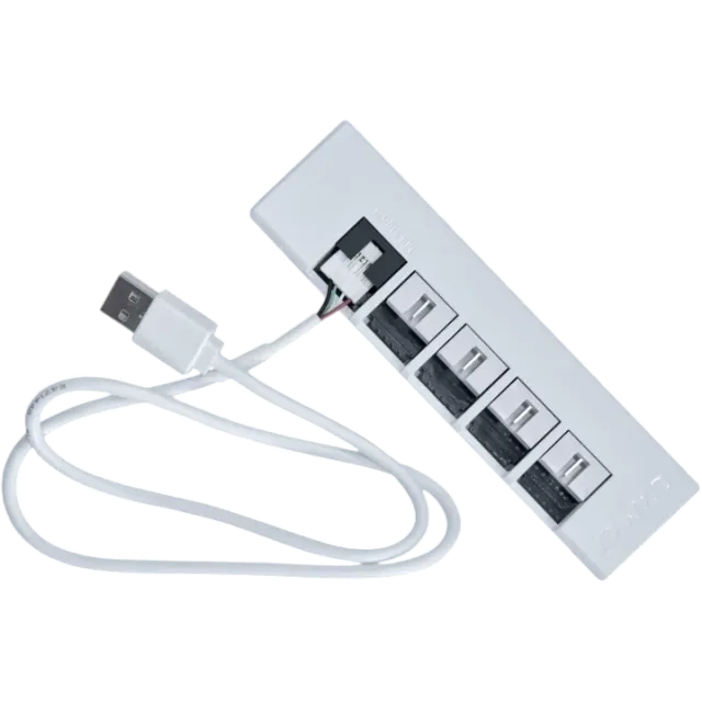 Блок питания Lian Li 1000W RS1000G USB HUB White (G9P.RS1000G.WH00.RU) 16 Pin (PCIe 5.1 Connector Cable Details) купить! 