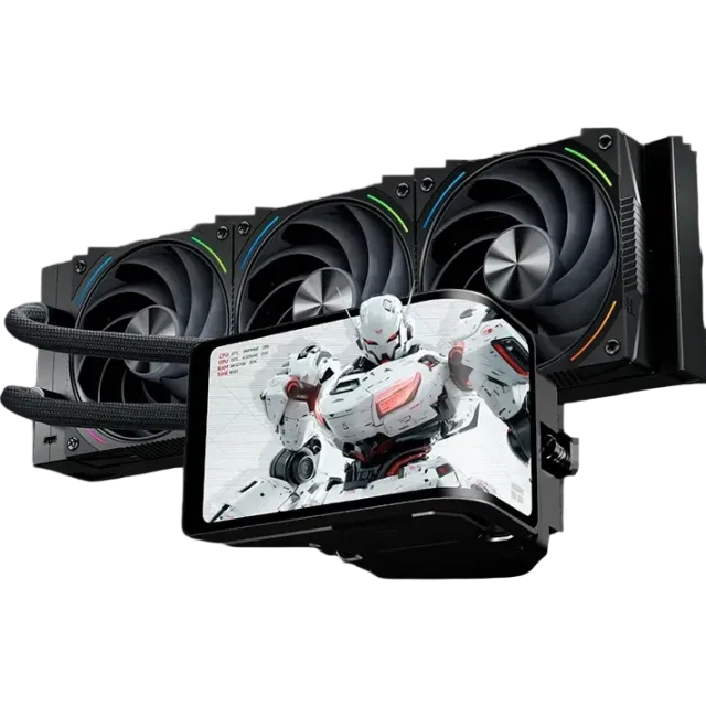 Система водяного охлаждения Thermalright Wonder Vision 360 Turbo ARGB Black (TRWV360TAB) купить! 