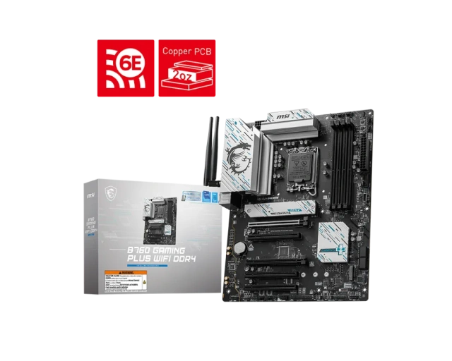 Материнская плата MSI B760 GAMING PLUS WIFI DDR4 купить! 