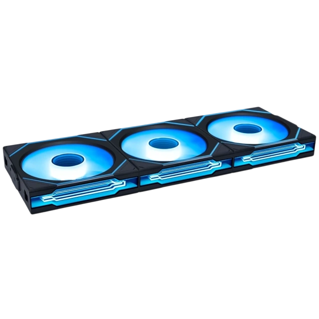 Комплект вентиляторов для корпуса Lian Li UNI FAN SL-INF WIRELESS 120 12SLIN1W3B ARGB Black (G99.12SLIN1W3B.R0) купить! 