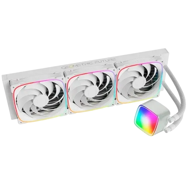 Система водяного охлаждения Geometric Future Eskimo Pro 420 ARGB White (1C253W0421000) купить! 