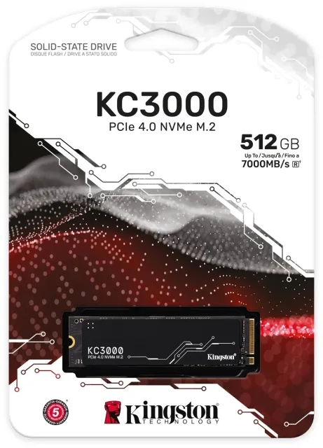 Твердотельный накопитель Kingston 2048 Gb KC3000 SKC3000D/2048G купить! 