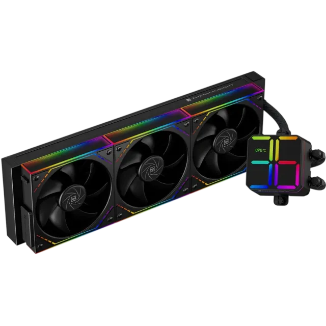 Система жидкостного охлаждения для процессора Thermalright Magic Qube 360 ARGB Black (TRMQ360AB) купить! 